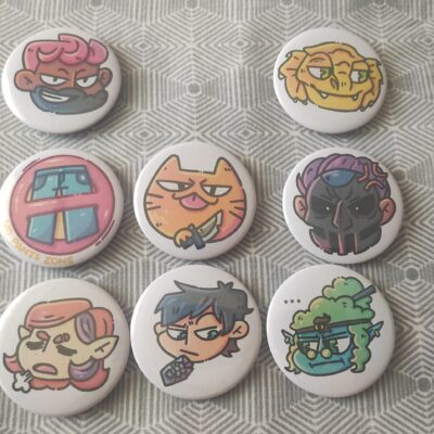 The TOF Badge Set (set of 8)