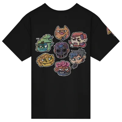 The Seven - Cotton T-Shirt – Black (Back)