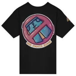 No Pants Zone - Back