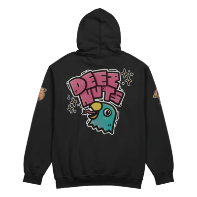 Deez Nuts Hoodie - Black