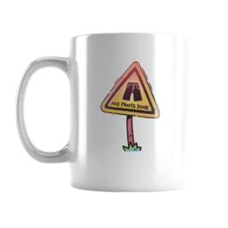 No Pants Zone (Rare) - Mug