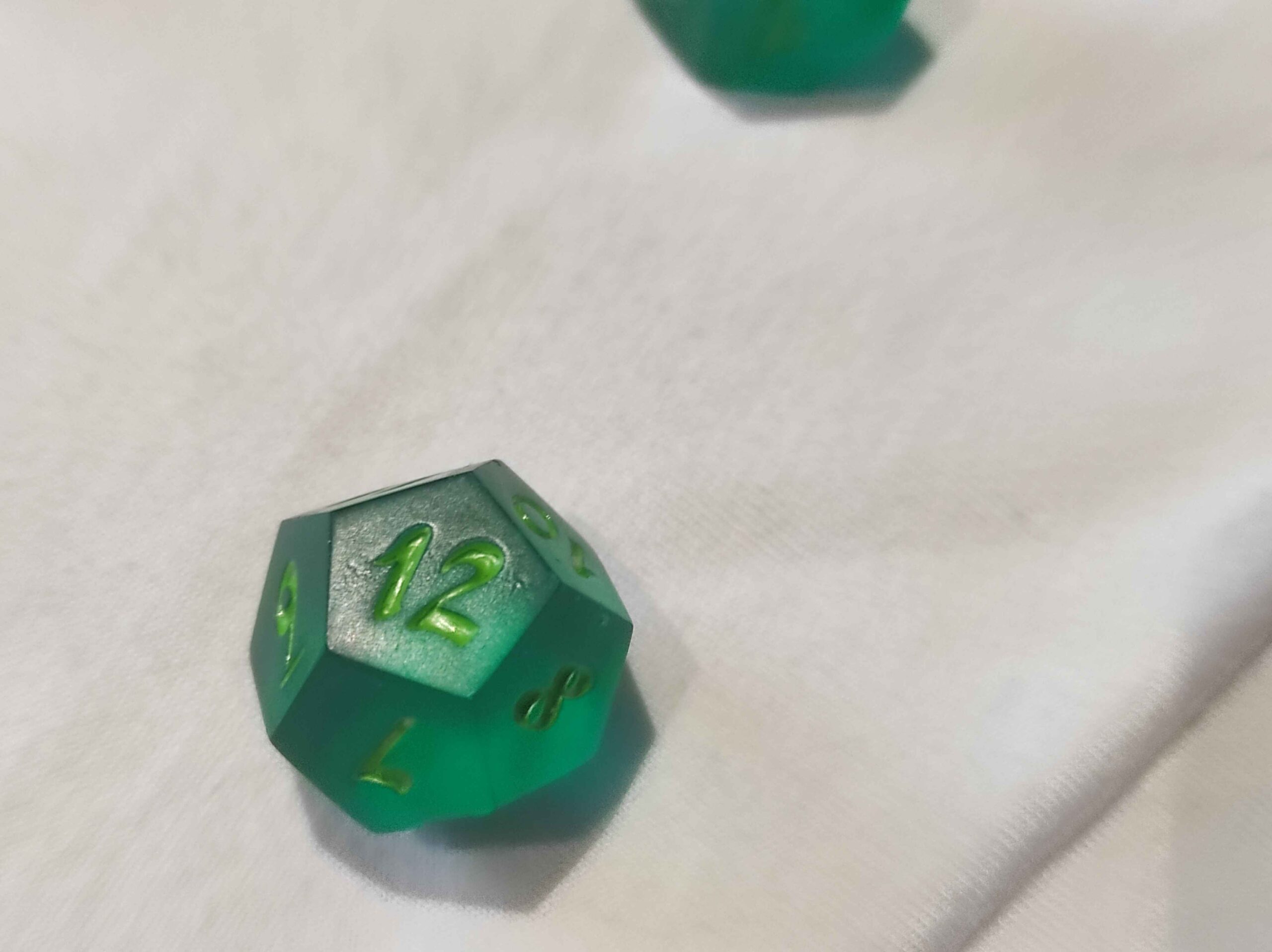 Pantsless Tables Dice Set - Green - Image 7