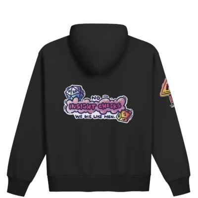 No Insight Checks - Hoodie, Zipped
