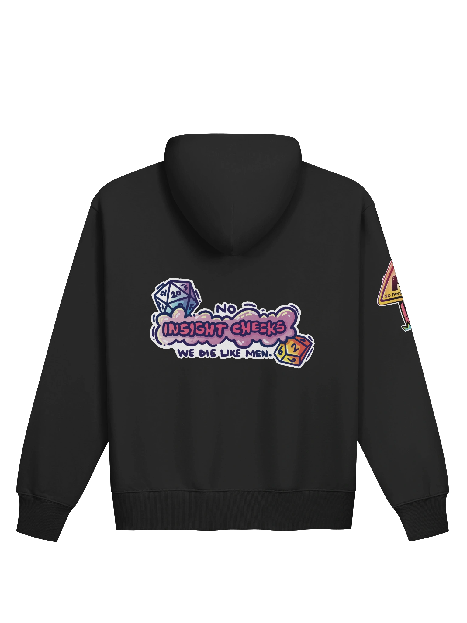 No Insight Checks - Hoodie, Zipped