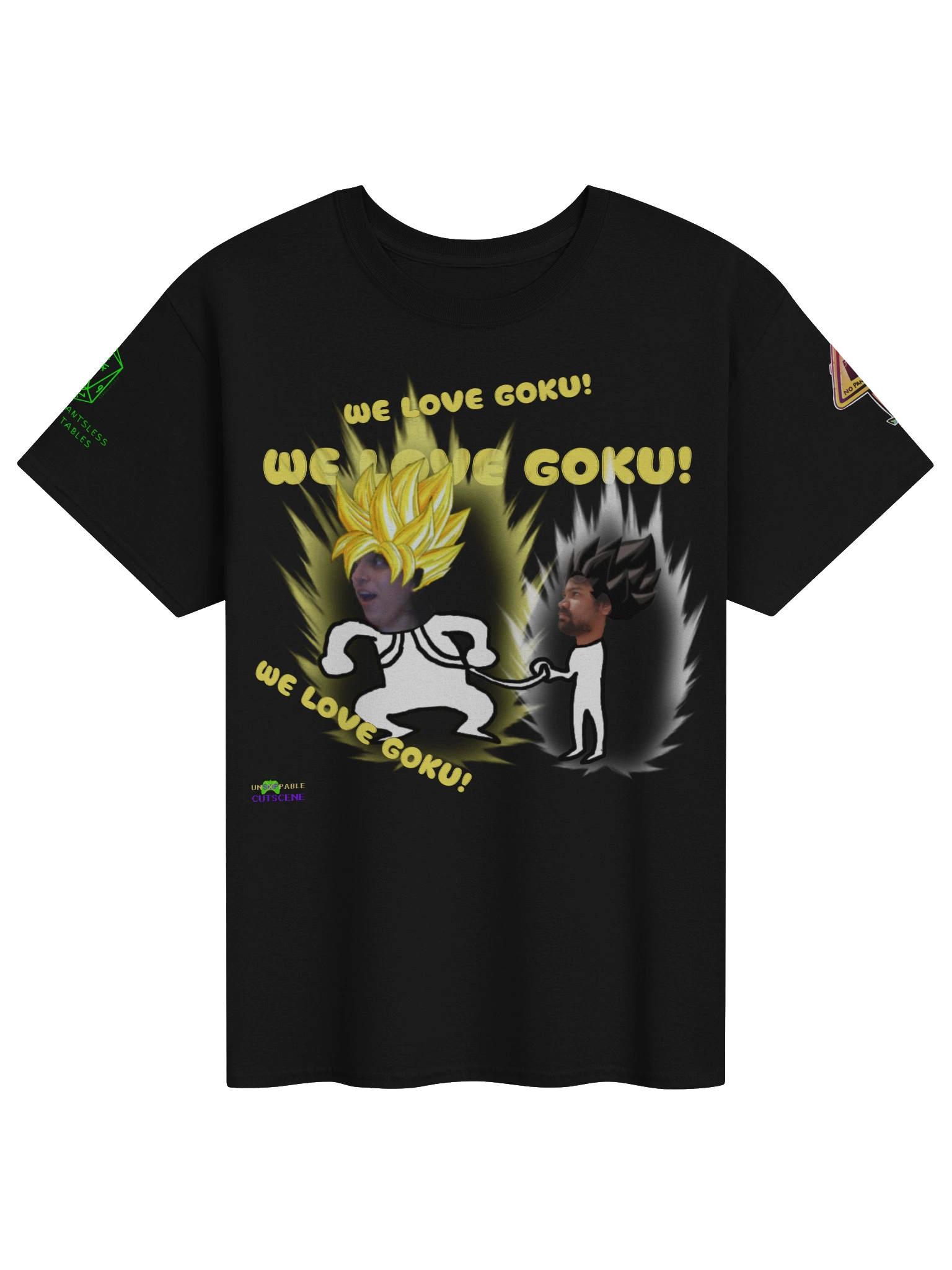 We Love Goku- T-Shirt (Front)