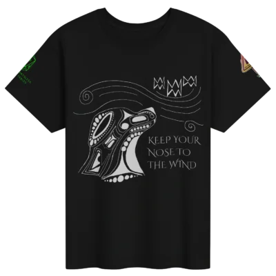 Nose To The Wind - T-Shirt (Front)