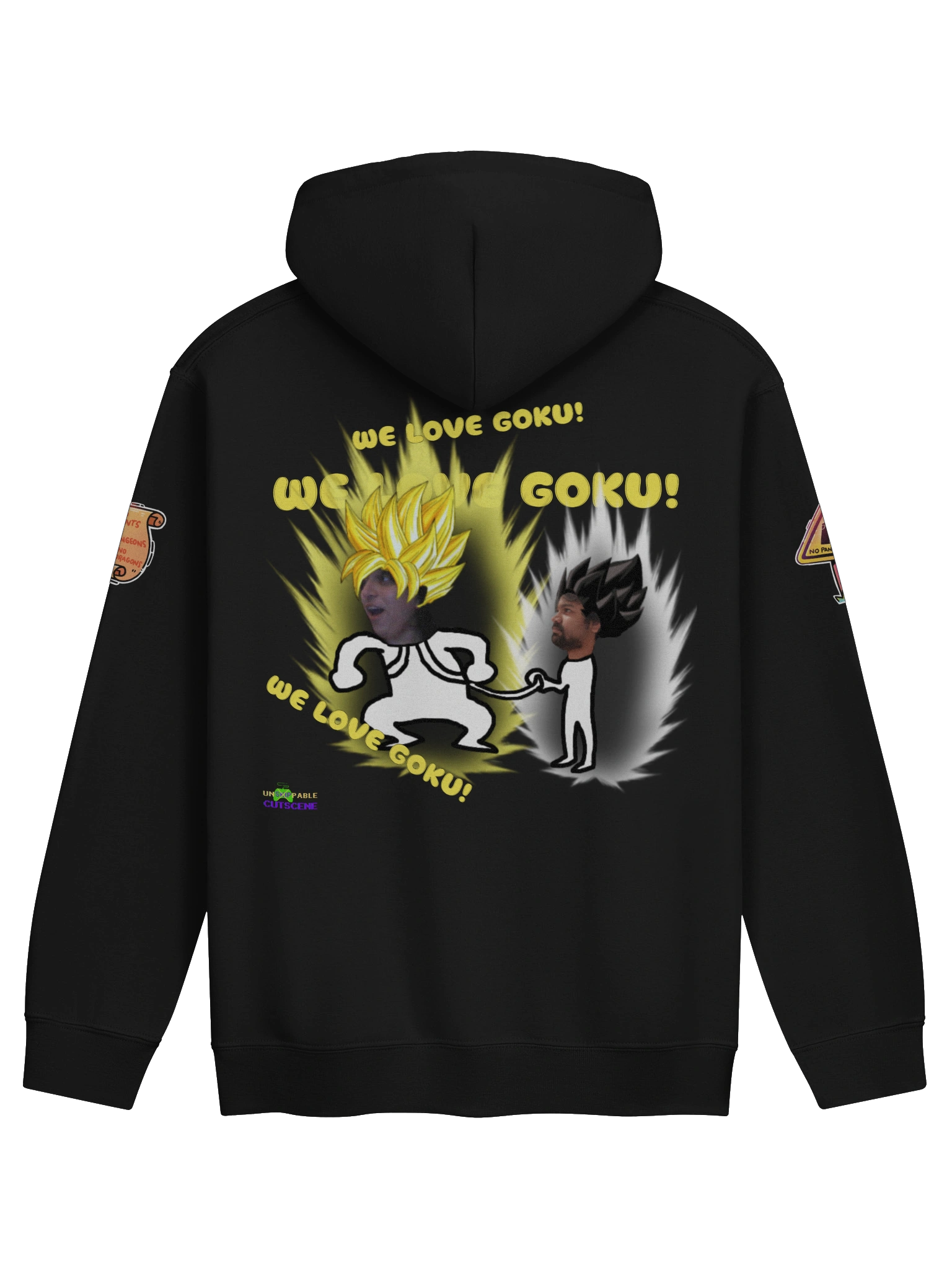 We Love Goku - Hoodie, Zipped