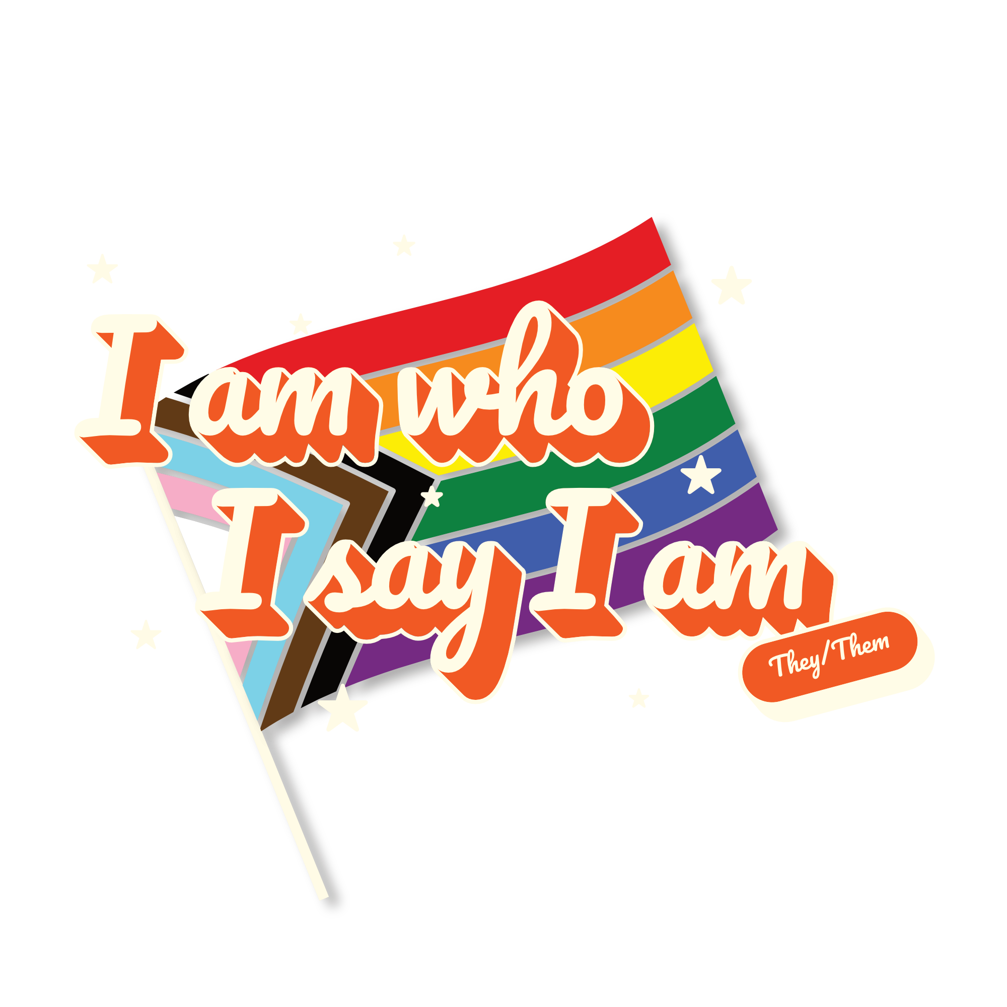 PRIDE Identity (they/them) - T-Shirt - Image 5