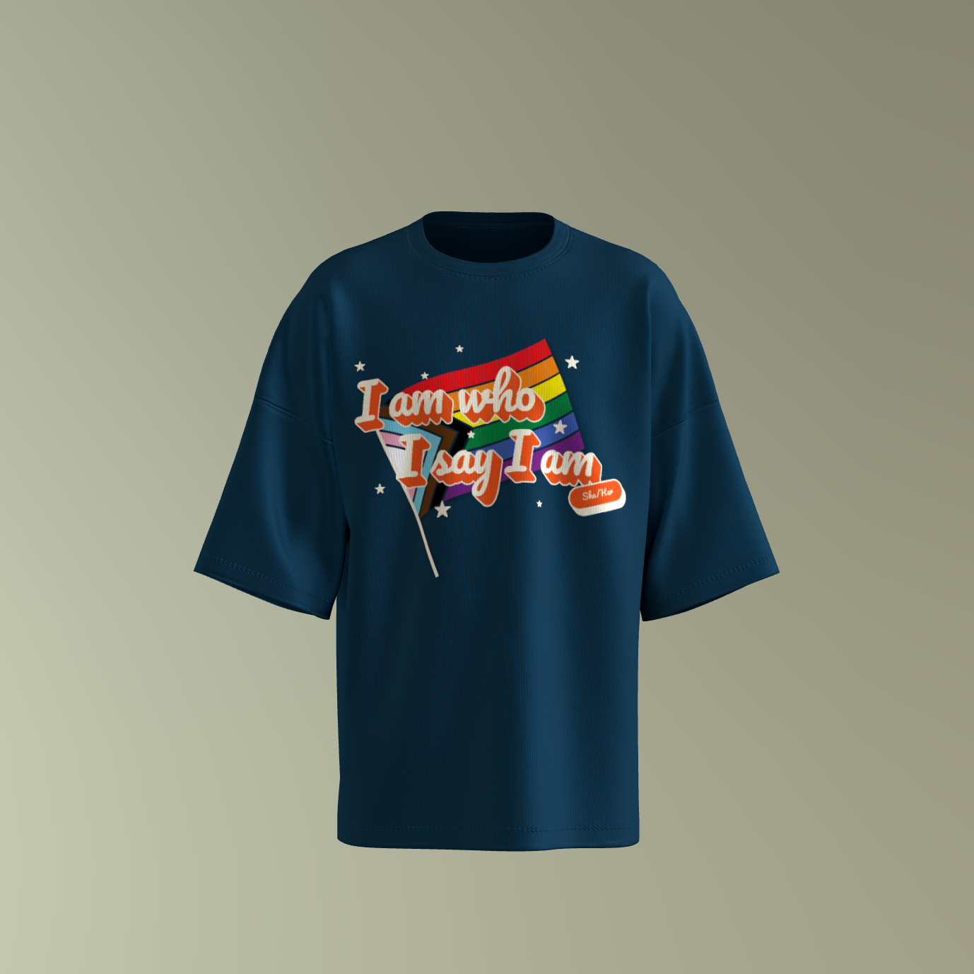 PRIDE Identity (she/her) - T-Shirt - Image 2