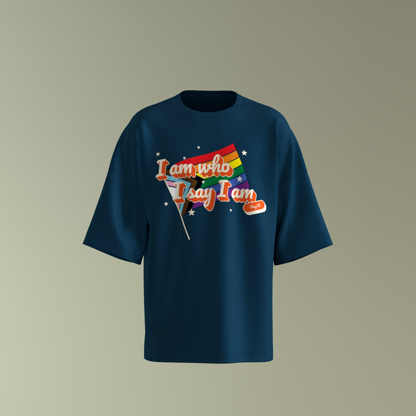 PRIDE Identity (they/it) - T-Shirt - Image 2